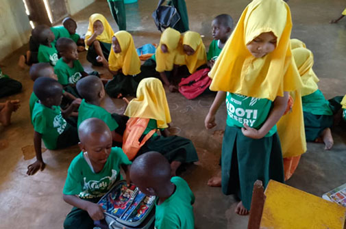 Supporting orphans and street children